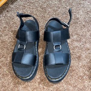 Black doc marten Voss sandal